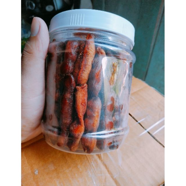 Me lào 1 nắng chấm muối ớt hủ 500g date 2/9/2021