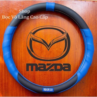 Bọc vô lăng mazda 2, mazda 3, mazda 6, cx5, cx8, bt50, cx9, cx30 size 38cm - spc