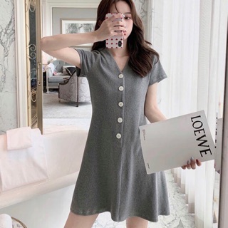 Váy cúc dọc bigsize