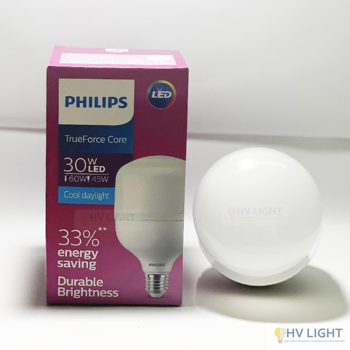 Bóng Philips Led bulb trụ 30W E27 Gen3 - HÀNG CHÍNH HÃNG
