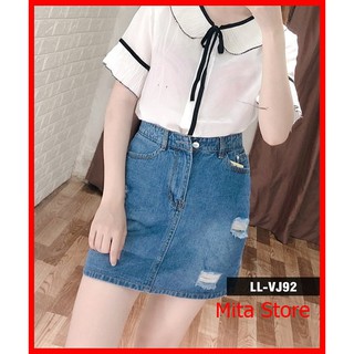 ⚡️[CHỈ MỘT NGÀY] Chân váy jean dáng chữ A hàng đẹp rẻ