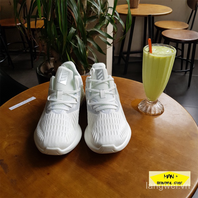 (Full box) giày thể thao adidas alphabounce trắng 2019 0g6h