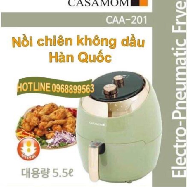 Nồi chiên không dầu Casamom