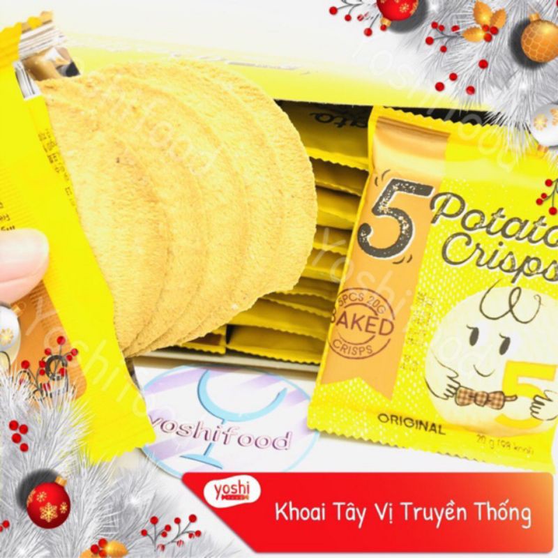 Bánh khoai tây 5 potato Crisp 600g