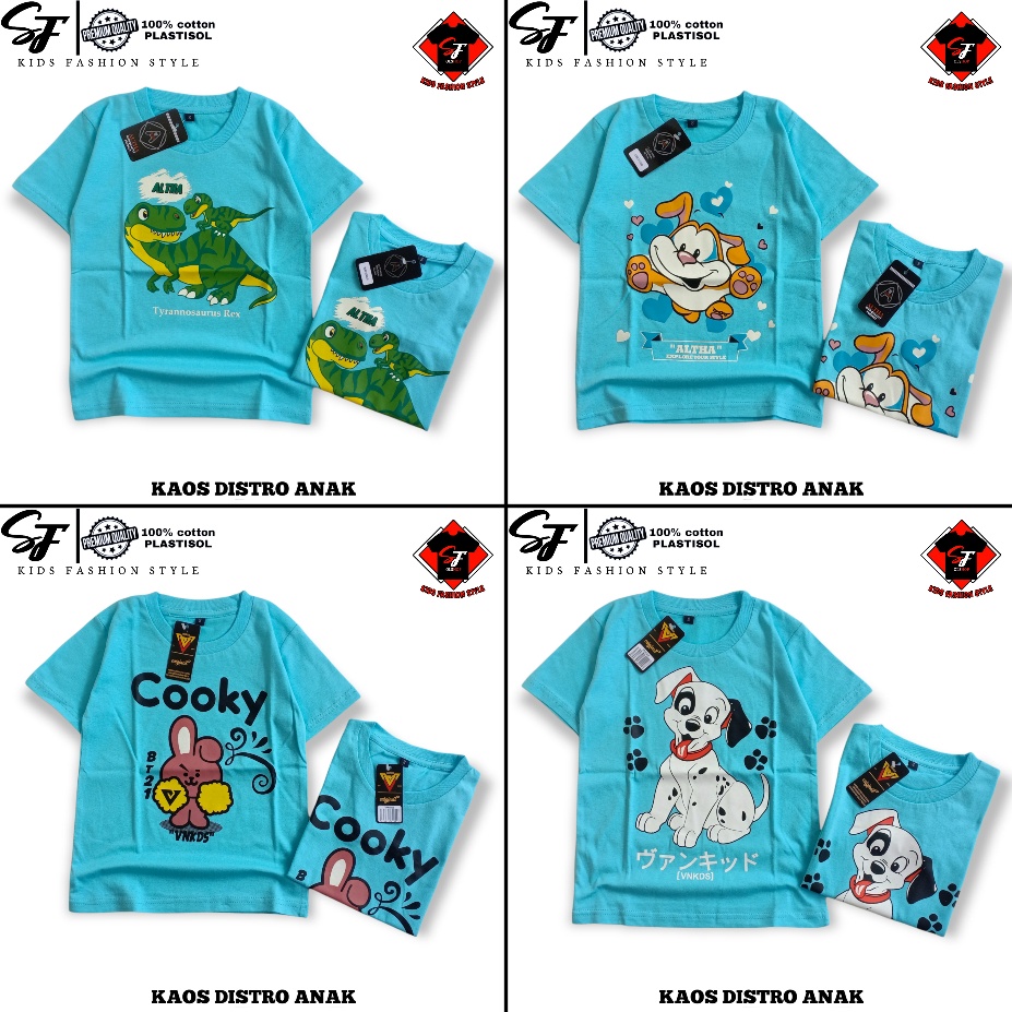 Áo Thun Nữ ALTHA VANKIDS 1-10 Tuổi