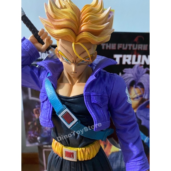 Mô hình figure Trunks cao 50cm 2 đầu thay thế - Mẫu mới Dragon Ball