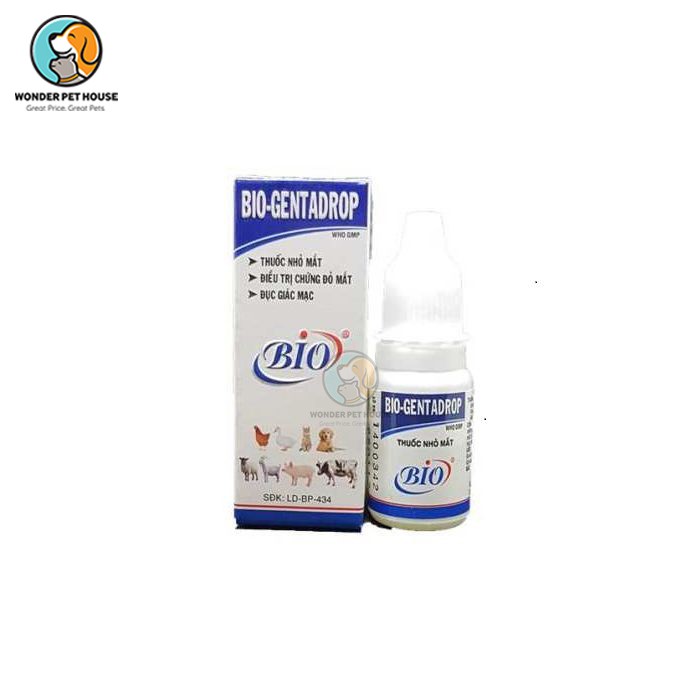 Nhỏ mắt Bio Genta Drop dành cho chó mèo