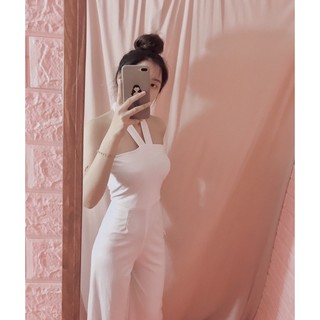 Jum suông cổ yếm (kèm ảnh thật)