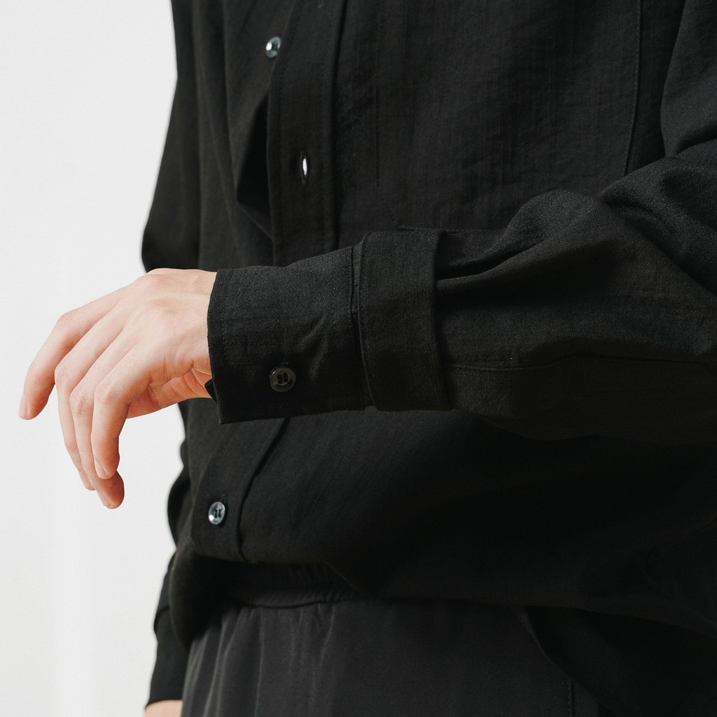 Áo Sơ Mi Dài Tay Cổ Đức Nam Cài Cá UNICUS Innova Shirt | BigBuy360 - bigbuy360.vn