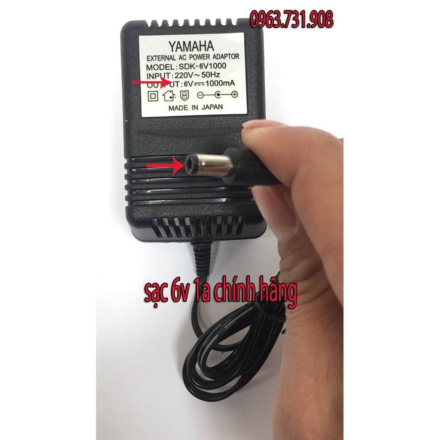 Adapter nguồn 6V 1A chính hãng