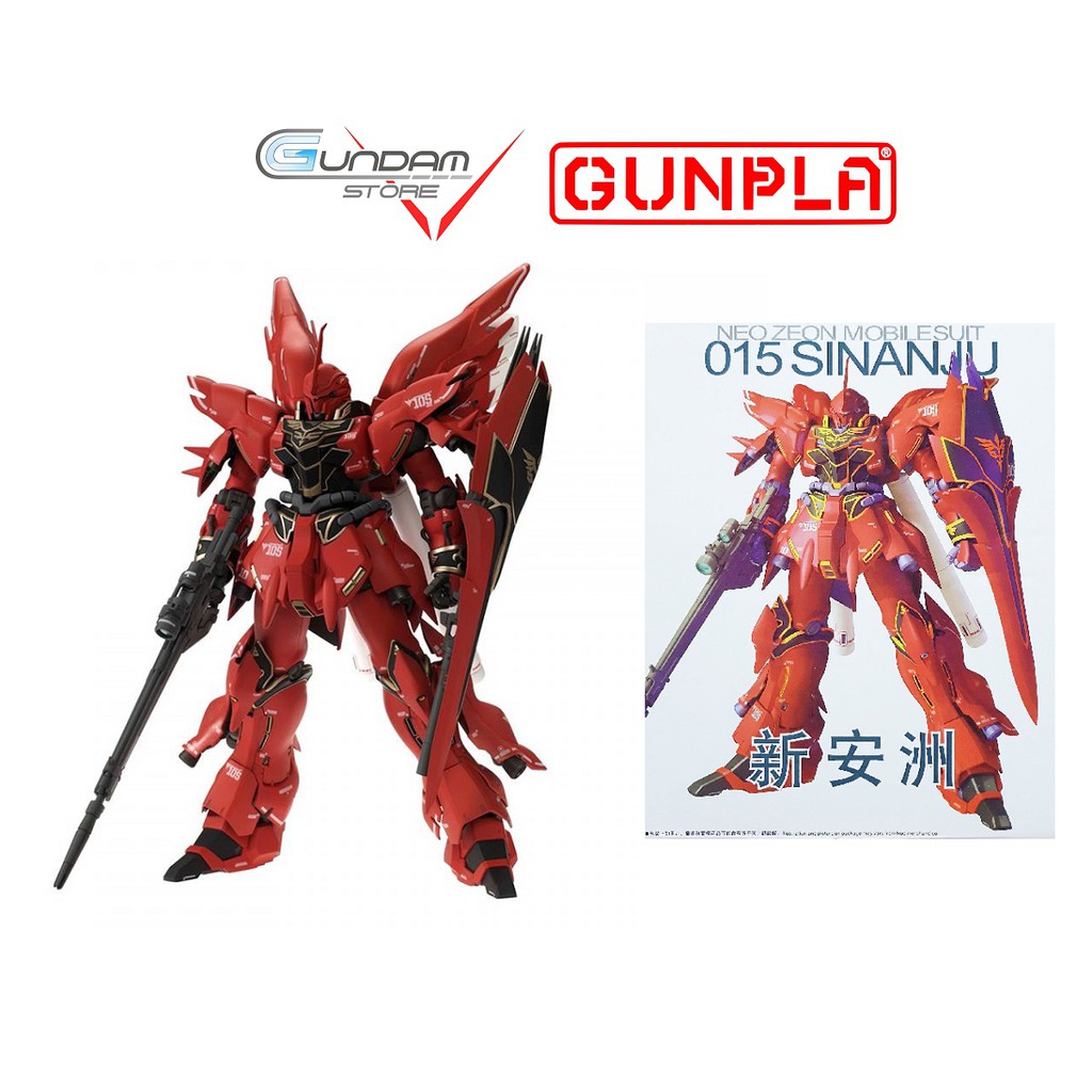 Mô Hình Gundam MG Sinanju Ver Ka TT HONGLI 1/100 Master Grade Đồ Chơi Lắp Ráp Anime