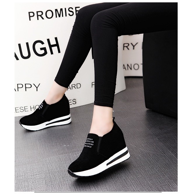 Giầy độn đế siêu nhẹ êm chân tăng chiều cao hàng nhập QC