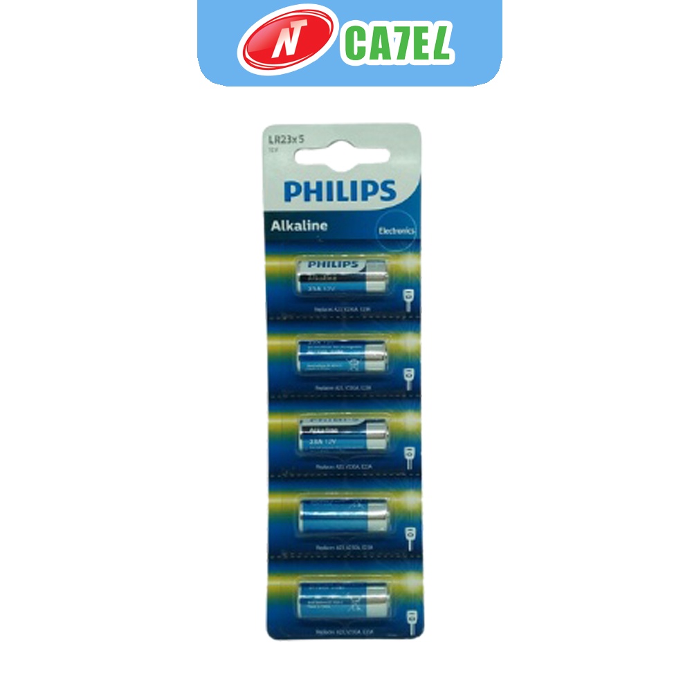 Pin AA/AAA/A23/A27 Alkaline Philips hàng chính hãng NT CATEL