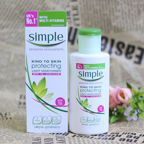 Kem dưỡng ẩm cho da NHẠY CẢM SIMPLE KIND TO SKIN - Giúp làm sáng da từ bên trong và nuôi dưỡng da