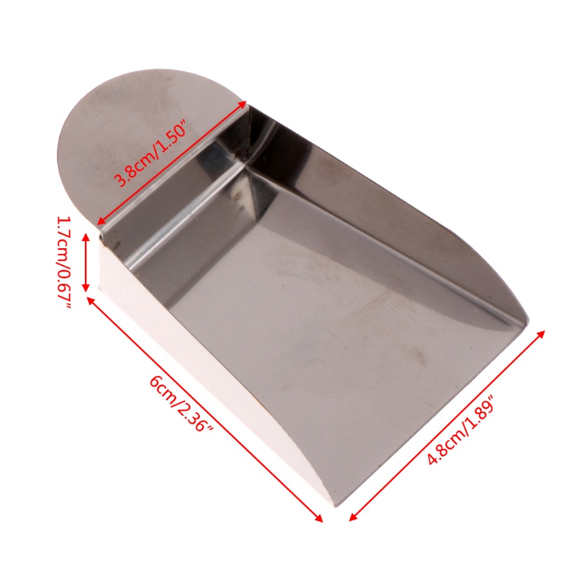 Xẻng Múc Đá Quý / Ngọc Trai Bằng Thép Không Gỉ Có Tay Cầm