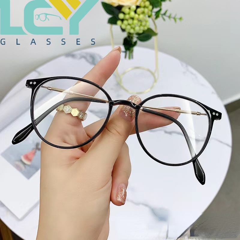 Mắt Kính Đọc Sách Chống Ánh Sáng Xanh Hình oval Thời Trang Cho Phụ Nữ Trung Niên