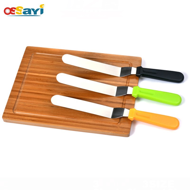 Dụng cụ phết kem trang trí bánh OSSAYI thép không gỉ chuyên dụng
