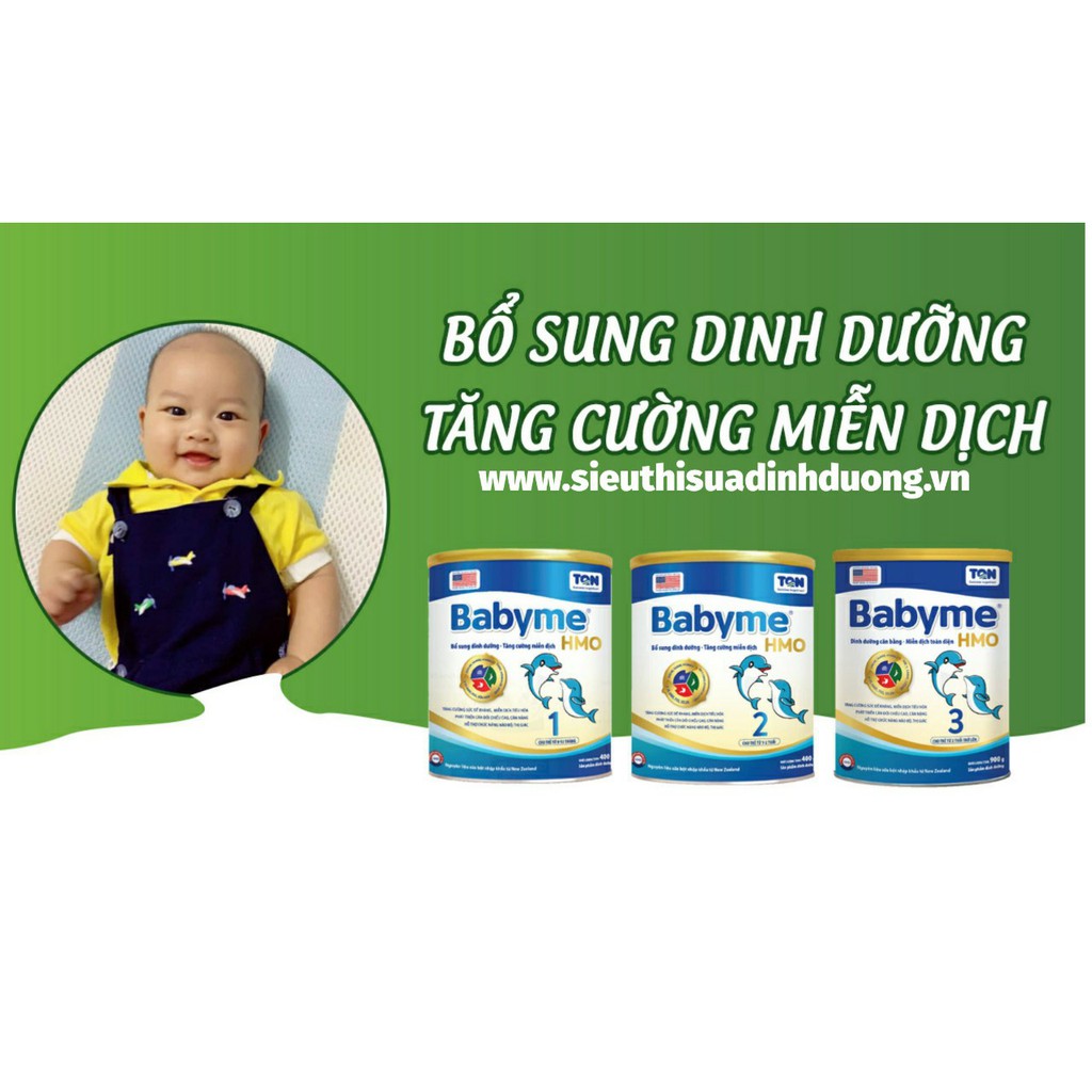 [Mẫu mới] Sữa Babyme Gold 900g [Date 2024]