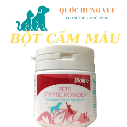 BỘT CẦM MÁU BIOLINE DÀNH CHO CHÓ MÈO - QUỐC HƯNG VET