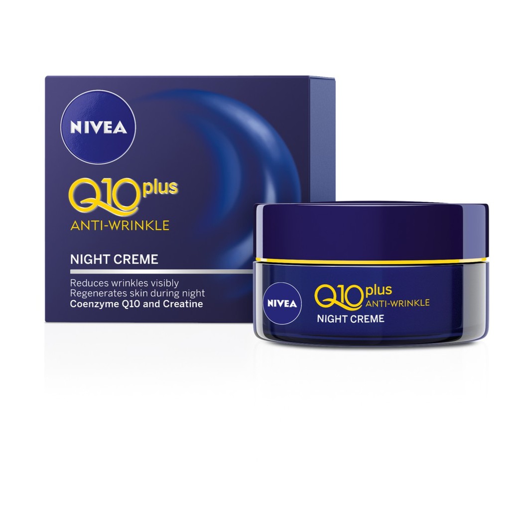 Kem dưỡng da làm giảm vết nhăn Nivea Q10 Plus ban đêm (50ml) - 81289