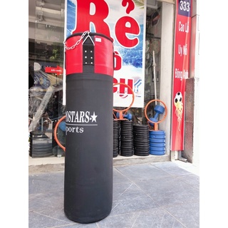 Bao đấm bốc boxing bao cát 1,2 m da pu
