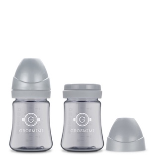 [Tách set] Bộ 2 bình sữa Grosmimi PPSU 200ml, 300ml (chọn núm)
