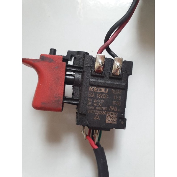 Cò máy khoan, vít Bosch 18V