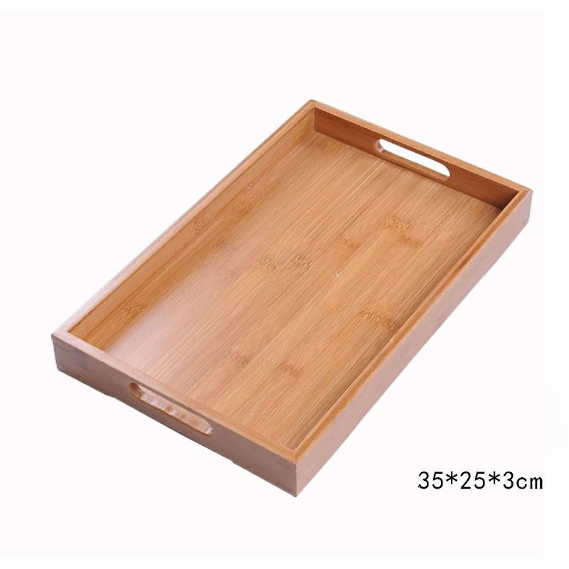 Khay trà bằng tre nguyên chất 100% hàng cao cấp