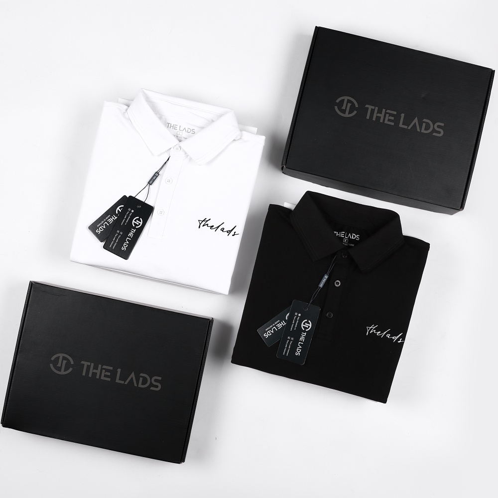 Áo Polo The Lads Basic Regular fit chất liệu cotton dày dặn thoáng mát