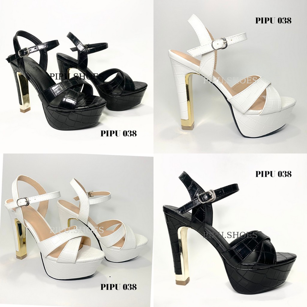 giày cao gót đế đúp 12cm &amp; 13cm,sandal cao gót trên 10cm catwalk