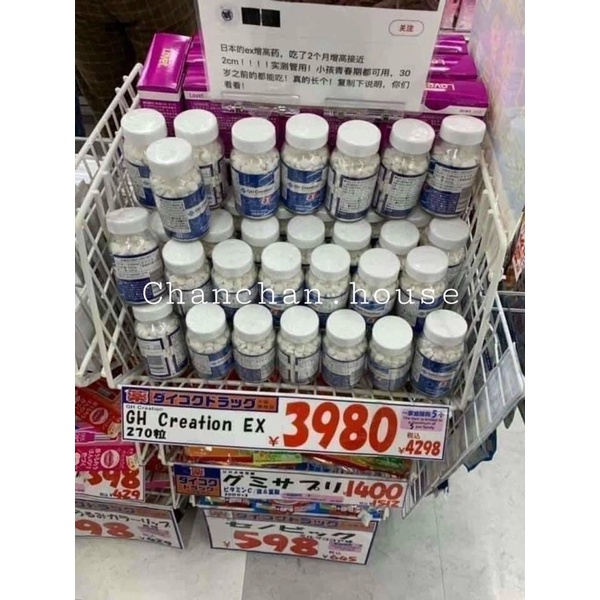 viên uống tăng chiều cao GH