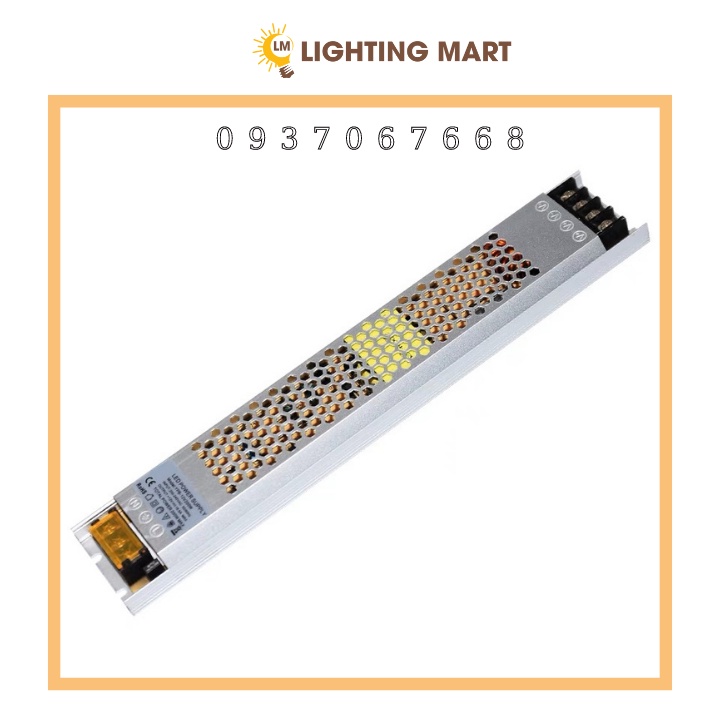 Nguồn siêu mỏng 12V 24V sử dụng cho đèn led và các thiết bị điện 12V, 24V