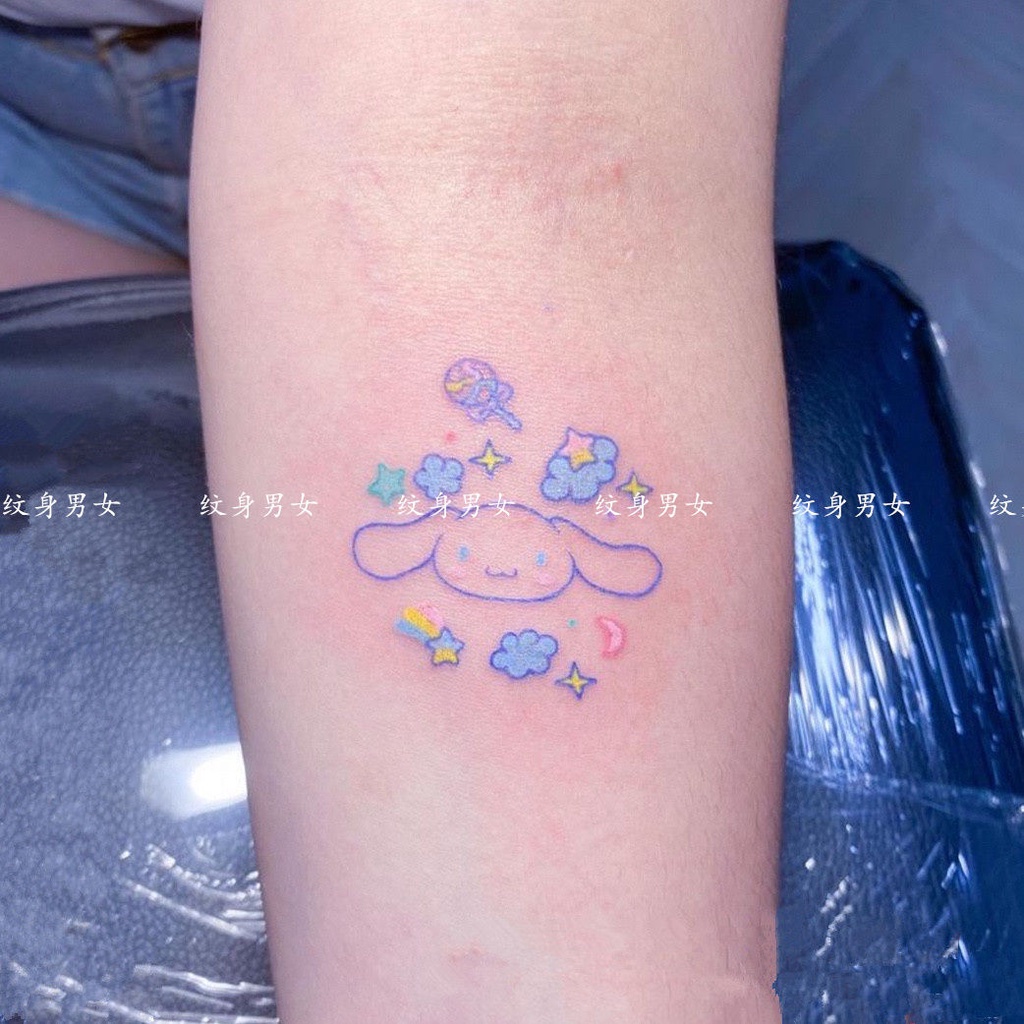 Hình Xăm Dán Hình Thỏ Hoạt Hình Xinh Xắn Cho Bé