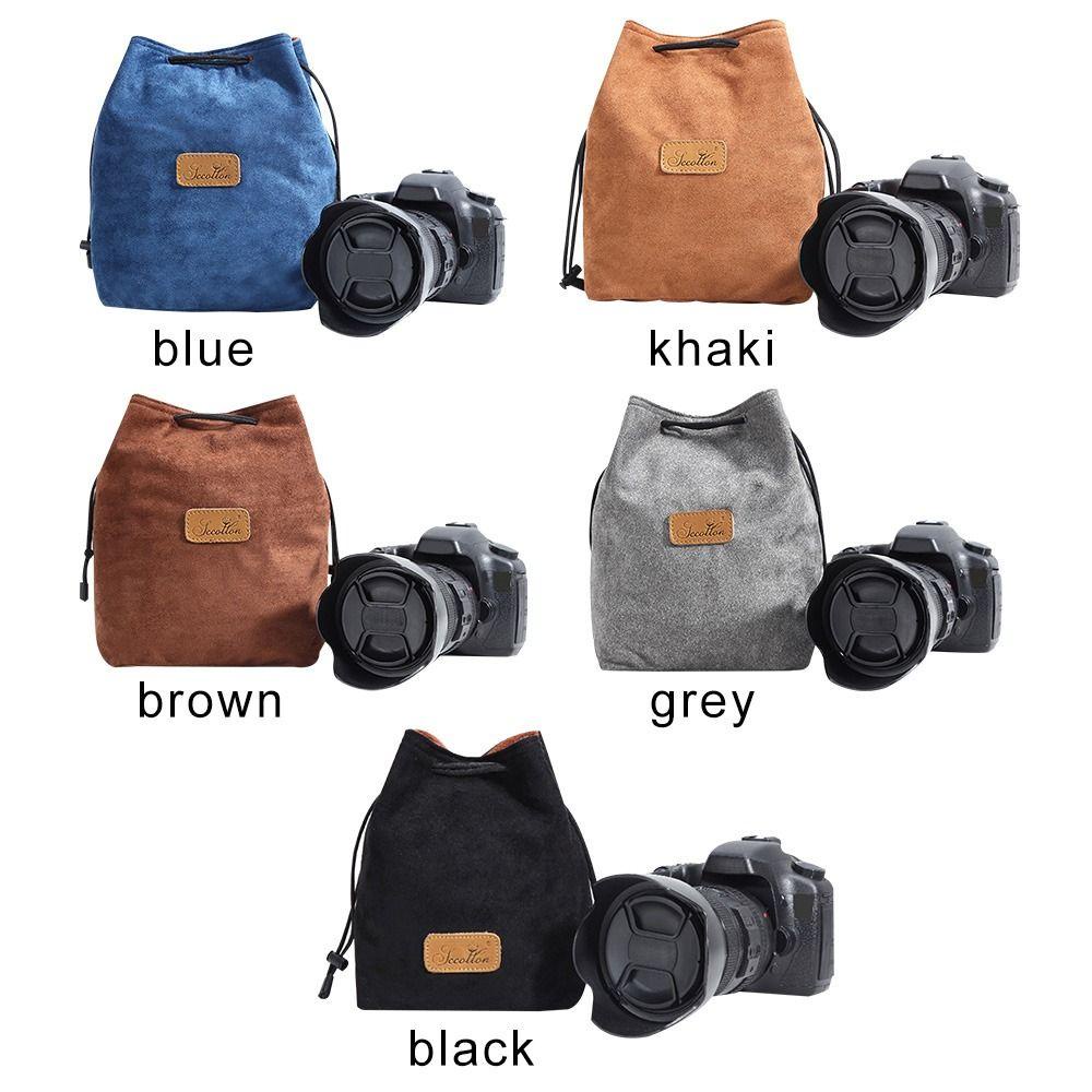 BEBETTERM Túi Dây Rút Đa Năng Đựng Máy Ảnh DSLR