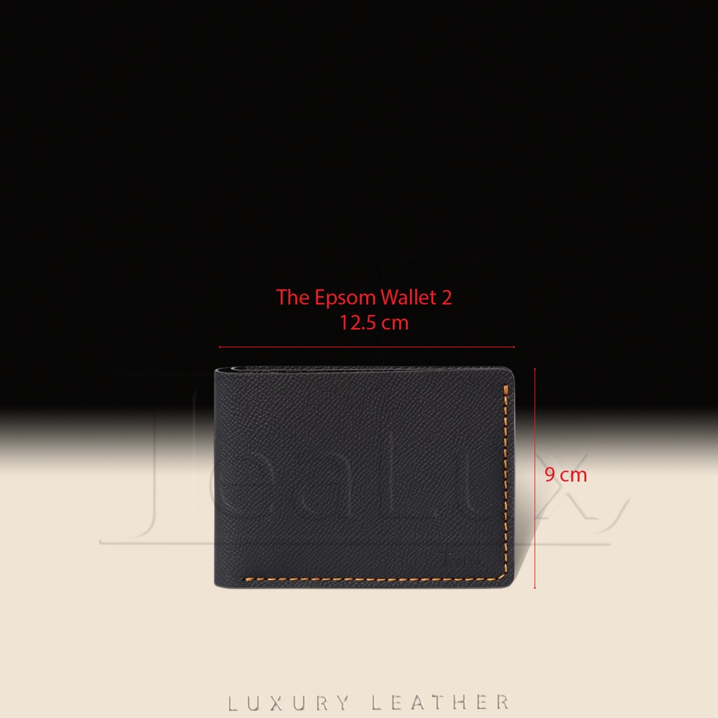 Ví Nam Da Epsom Dáng Ngang Handmade LEALUX Epsom Wallet 2