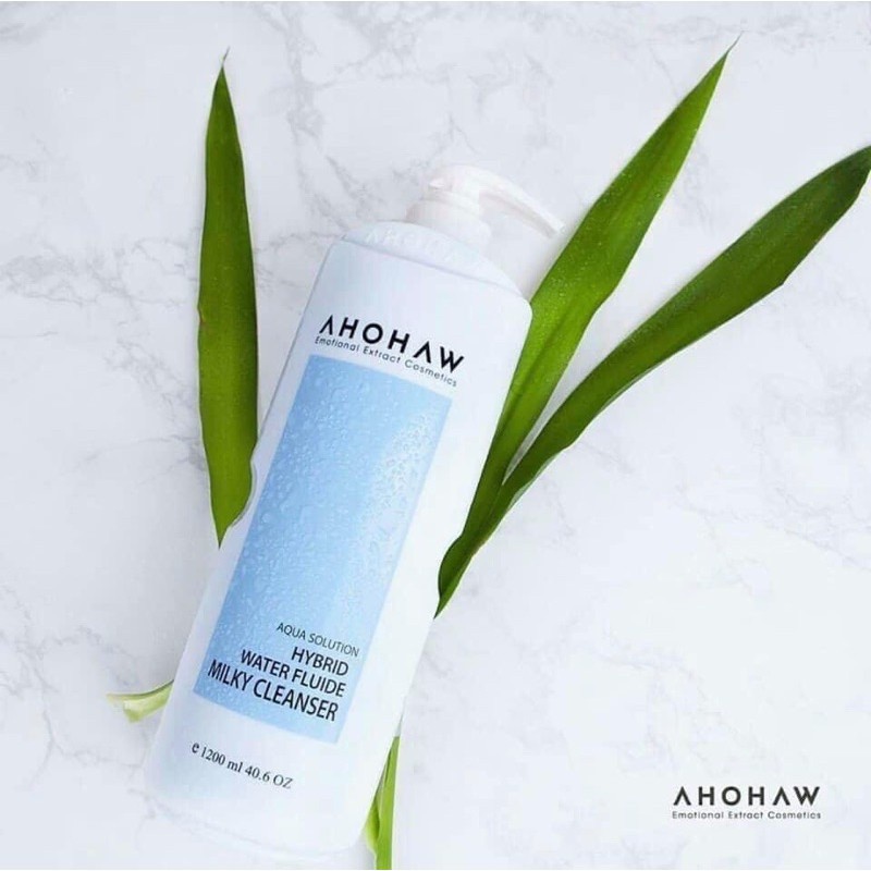 Sữa tẩy trang Ahohaw Aqua Sulution WaterMilk 120ml - Tẩy trang