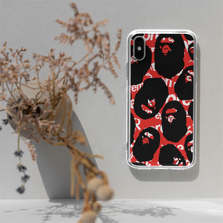 Ốp lưng bape iphone trẻ trung ốp lưng ip cao cấp Iphone 7/8/8Plus/X/Xs/Xs Max/11/11 Promax/12/12 Promax BAPPOD00135