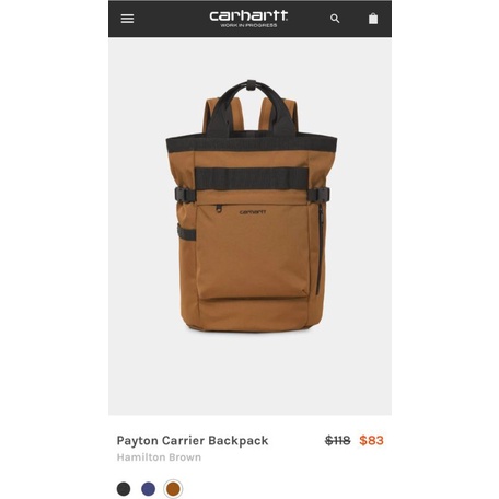 Balo, túi Carhartt WIP  Payton Carrier Backpack