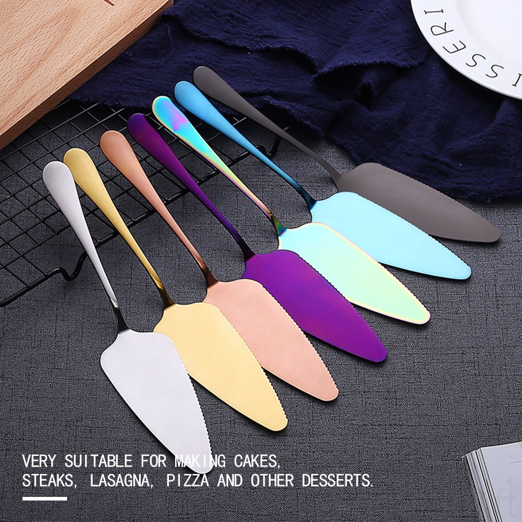 Dao Cắt Bánh Bằng Thép Không Gỉ Nhiều Màu Sắc