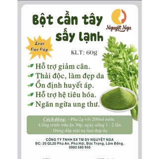 Bột Cần Tây Sấy Lạnh