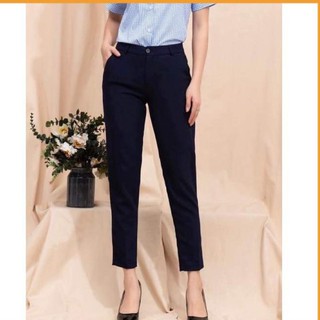 Quần baggy công sở chất vải tuyết mưa loại 1, cạp cao tôn dáng, dễ dàng mix đồ