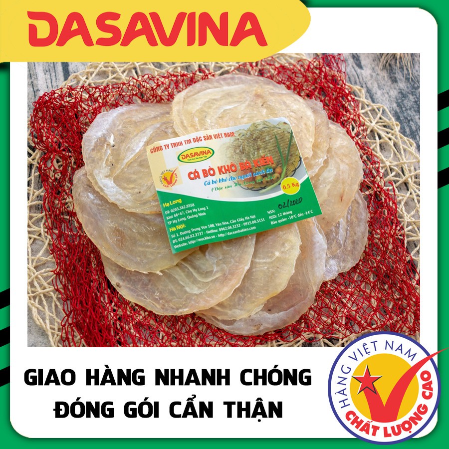 [Đặc Sản] Cá Bò Khô Bá Kiến Chất Lượng❤️✅ - DASAVINA