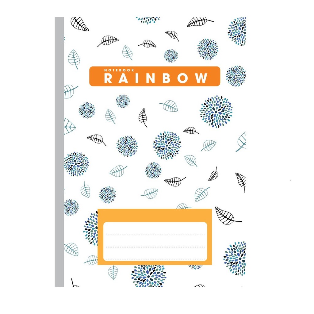 Sổ bìa bồi Hải Tiến Rainbow A4 400tr 3873