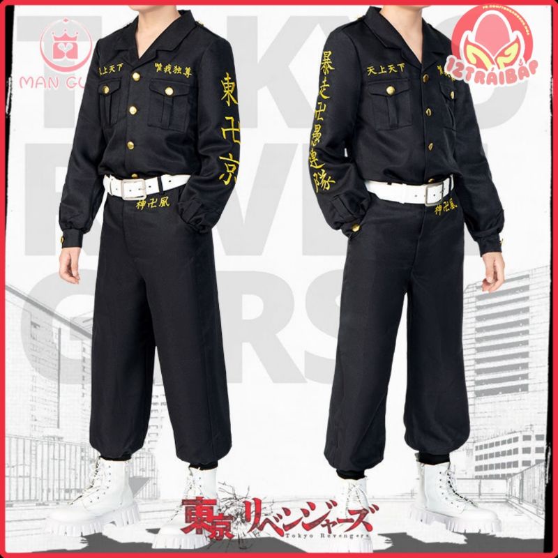 [ORDER] Trang Phục Cosplay Bang Phục Touman Tokyo Revengers Họa Tiết Thêu | BigBuy360 - bigbuy360.vn