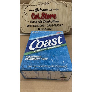 Xà bông cục coast - set 8 cục - cvi hàng mỹ