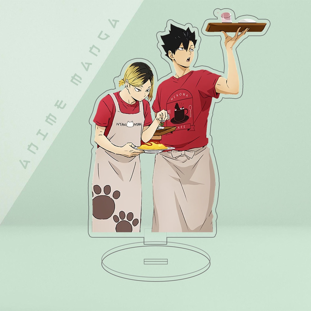 Mô Hình Standee Anime Haikyuu Chất liệu Acrylic trang trí góc học tập bàn làm việc