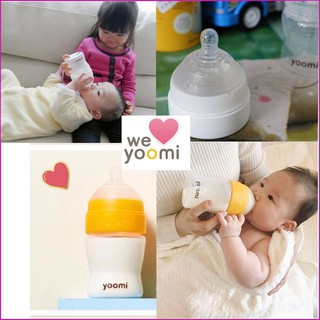 Bình Sữa Cao Cấp PP Yoomi 140ML/ 240ML (CHÍNH HÃNG) CHO BÉ (Y15B.YCCW)