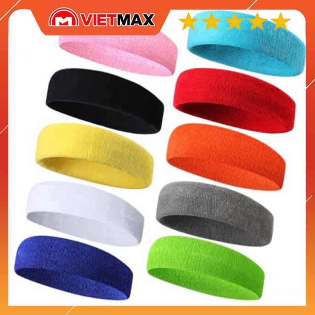 Băng Đô Mềm Mịn Co Giãn Headband Thể Thao Phong Cách Hàn Quốc Mang Đến Sự Cá Tính, Năng Động, Trẻ Trung Cho Giới Trẻ