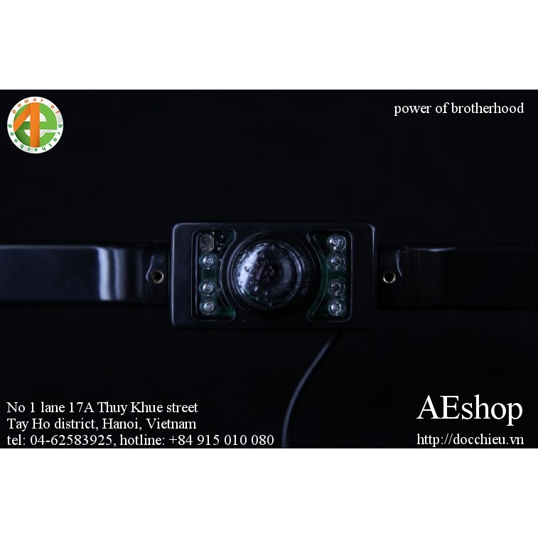 camera lùi ô tô chống nước bắt biển số E322 | BigBuy360 - bigbuy360.vn