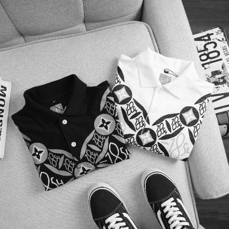 ( Size từ 50-110kg) Áo thun nam cổ trụ in. | BigBuy360 - bigbuy360.vn